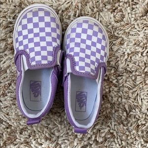Toddler size 7 vans sneakers